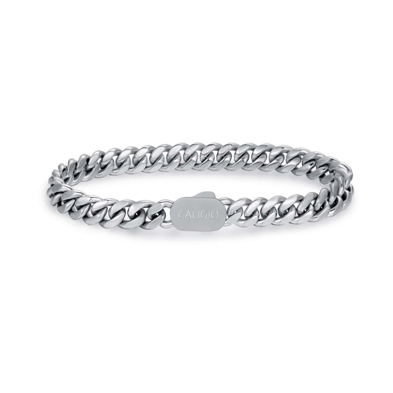 Silver Mens Bracelet Curb Chain Silver Bracelets Man Bracelets Mens Woman's  Bracelet Curb Link Bracelet Mens Woman Jewellery Gift -  Canada